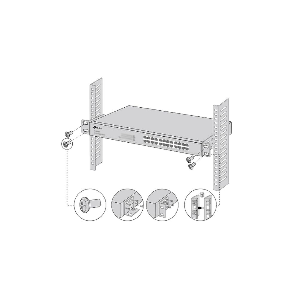 19-inch Switches Rack Mount Kit