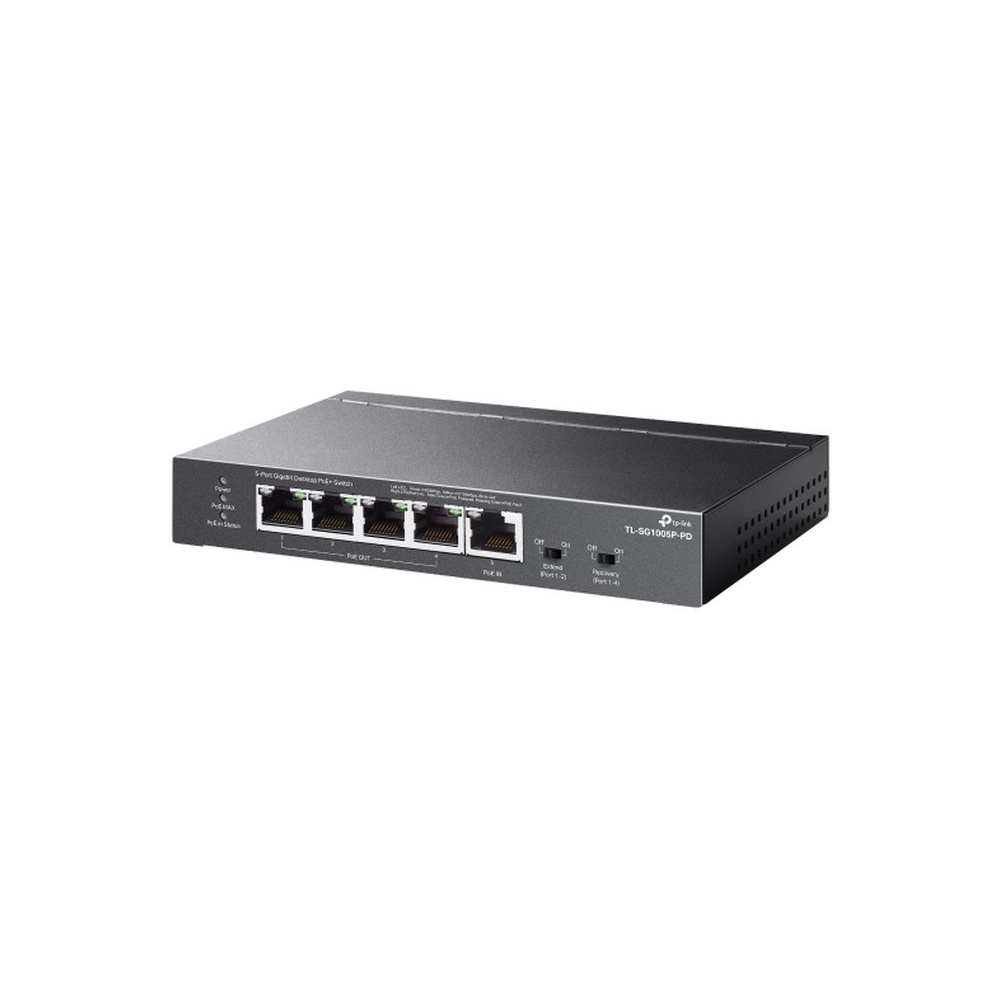 5-Port Gigabit Desktop PoE+ Switch