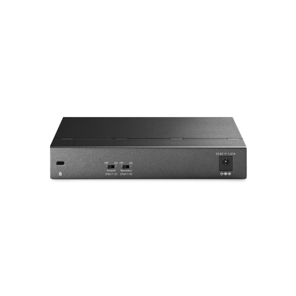 6-Port Gigabit Desktop Switch with 3-Port PoE+ and 1-Port PoE++ 6-Port Gigabit Desktop Switch with 3-Port PoE+ and 1-Port PoE++