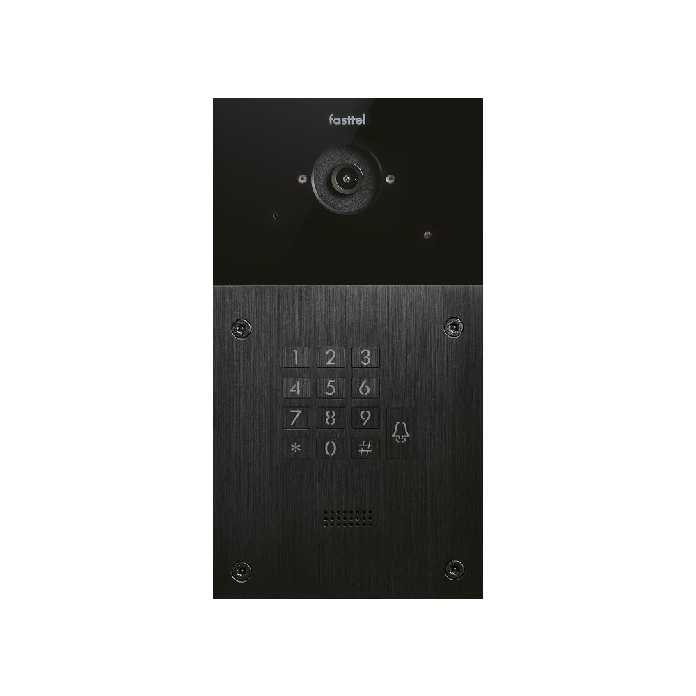 Doorphone Entry 1 knop keypad+Camera t.b.v. uitbreiding kit