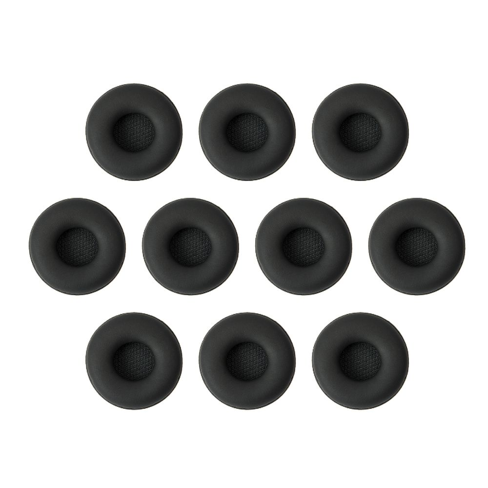 Leatherette ear cushion for Jabra BIZ 2400 II Next Generation - 10 Pieces Pack (Standard/Medium)
