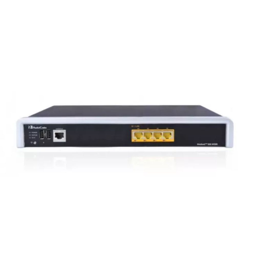 Mediant 500L with 1000Base-T WAN and dual-mode SFP WAN Interfaces