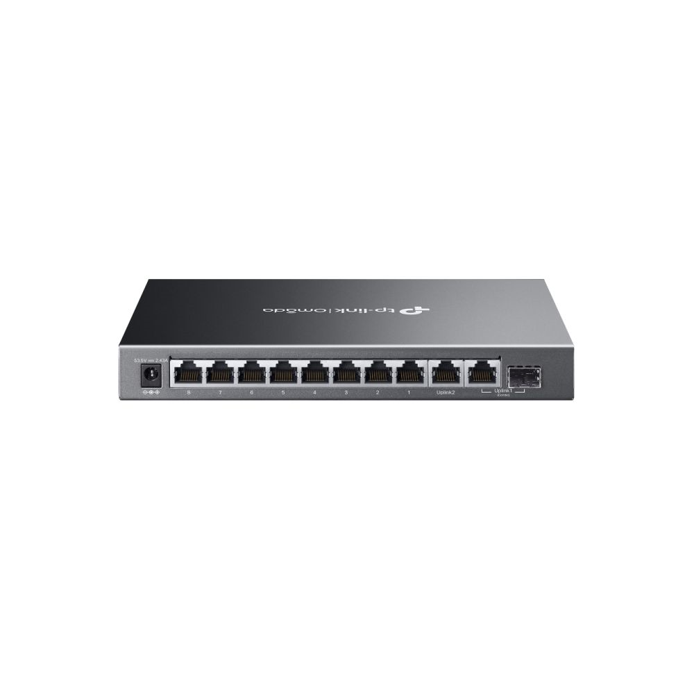 Omada 10-Port Gigabit Easy Managed Switch with 8-Port PoE+