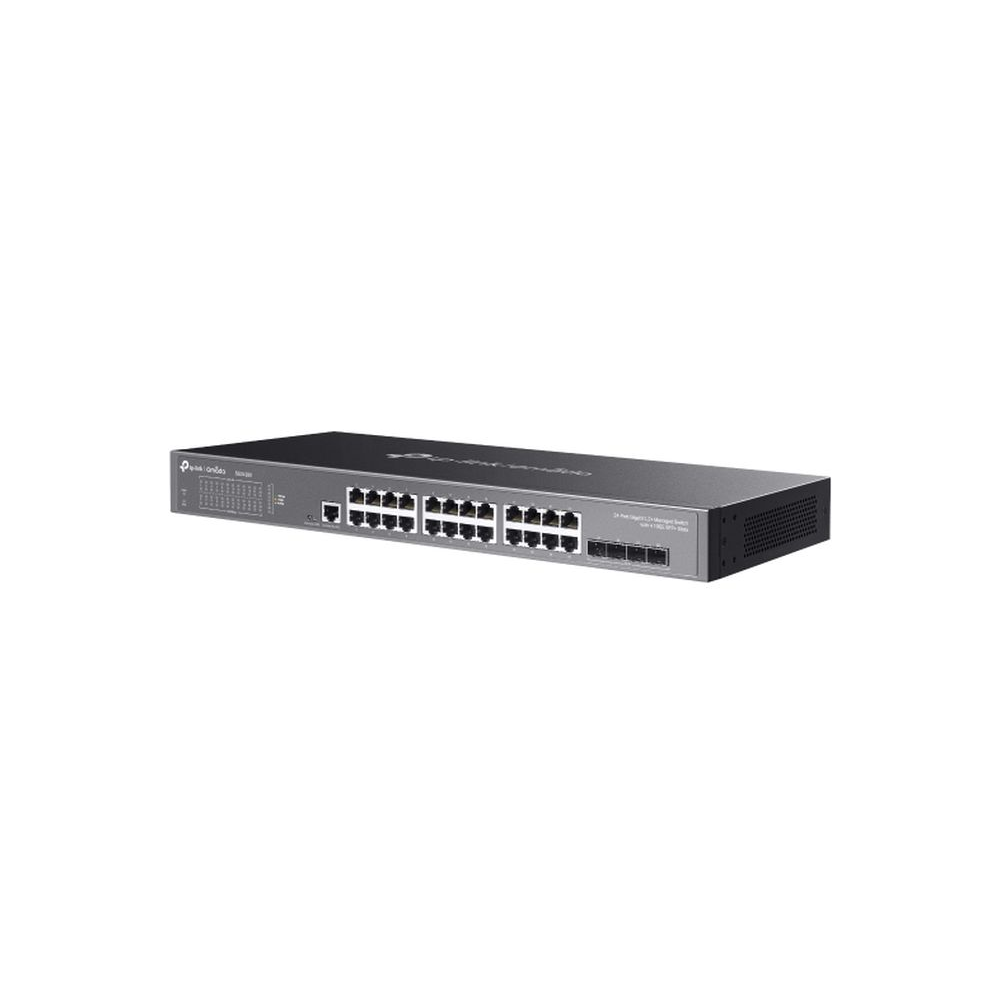 Omada - JetStream 24-Port Gigabit L2+ Managed Switch with 4 10GE SFP+ Slots