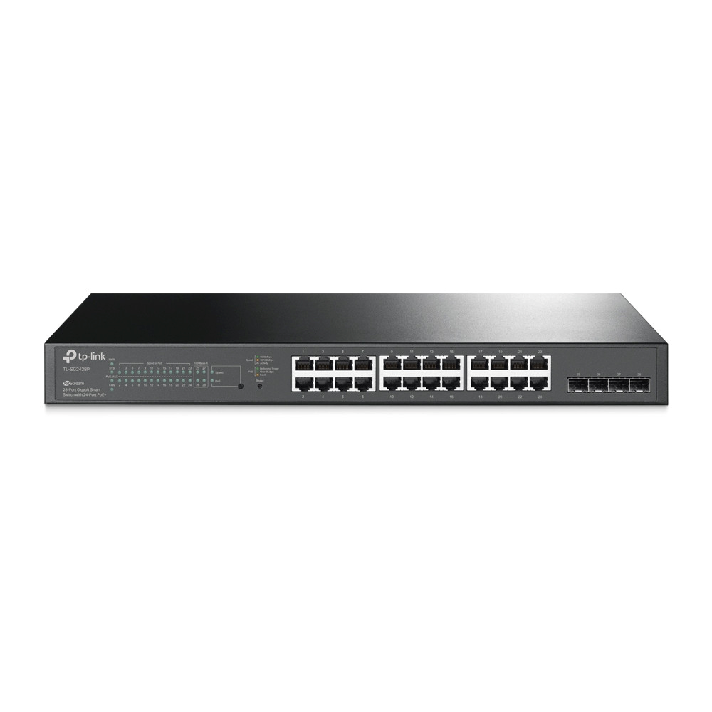 Omada - JetStream 28-Port Gigabit Smart Switch with 24-Port PoE+
