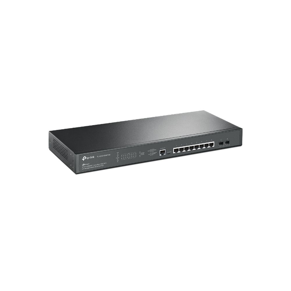 Omada - JetStream 8-Port 2.5GBASE-T + 2-Port 10G EL2+ Managed Switch with 8-Port PoE+