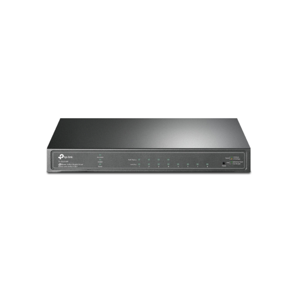 Omada - JetStream 8-Port Gigabit Smart Switch   with 4-Port PoE+