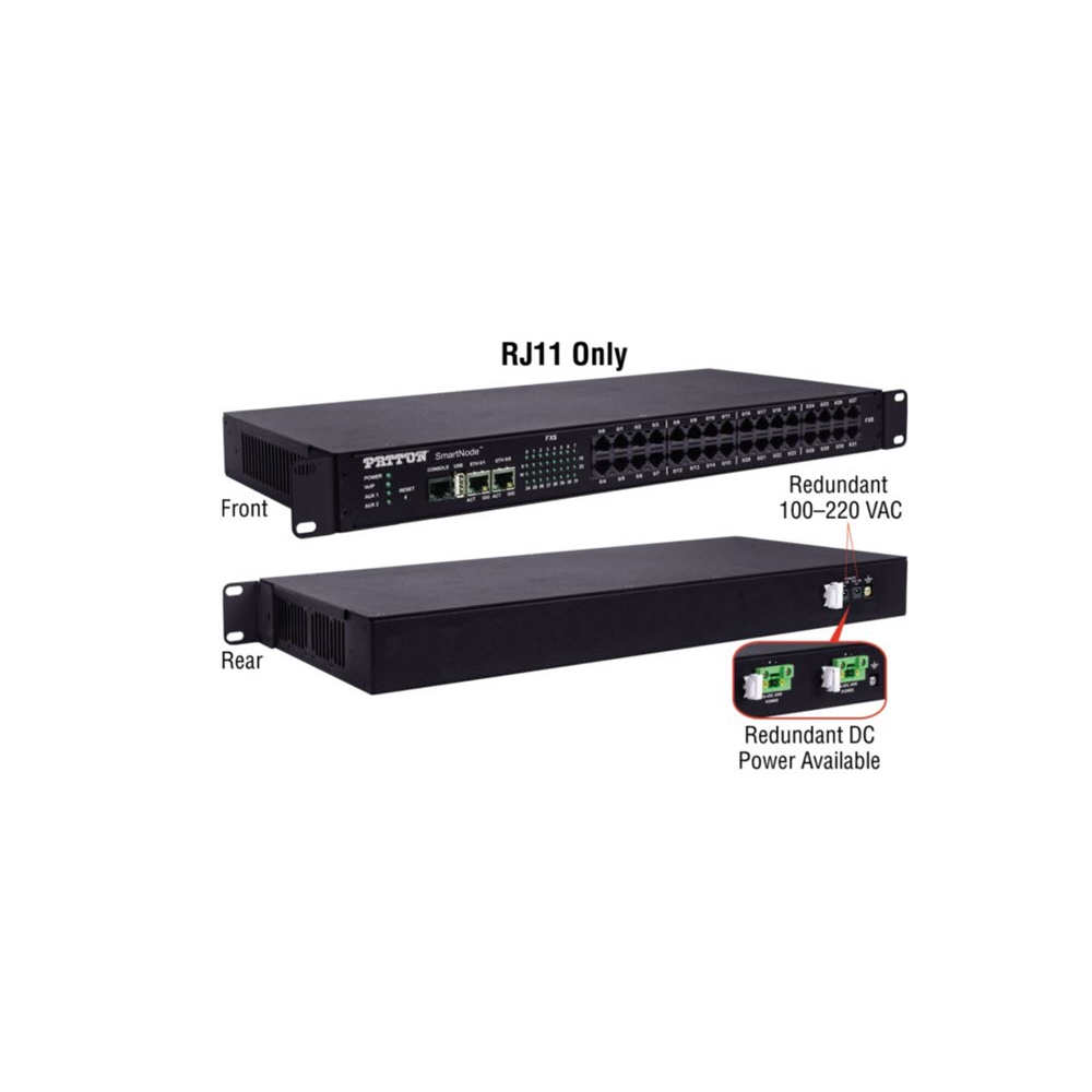 Patton SN4741/24JS24V/RJ11/EUI SN4740 24 FXS Gateway Patton SN4741/24JS24V/RJ11/EUI SN4740 24 FXS Gateway