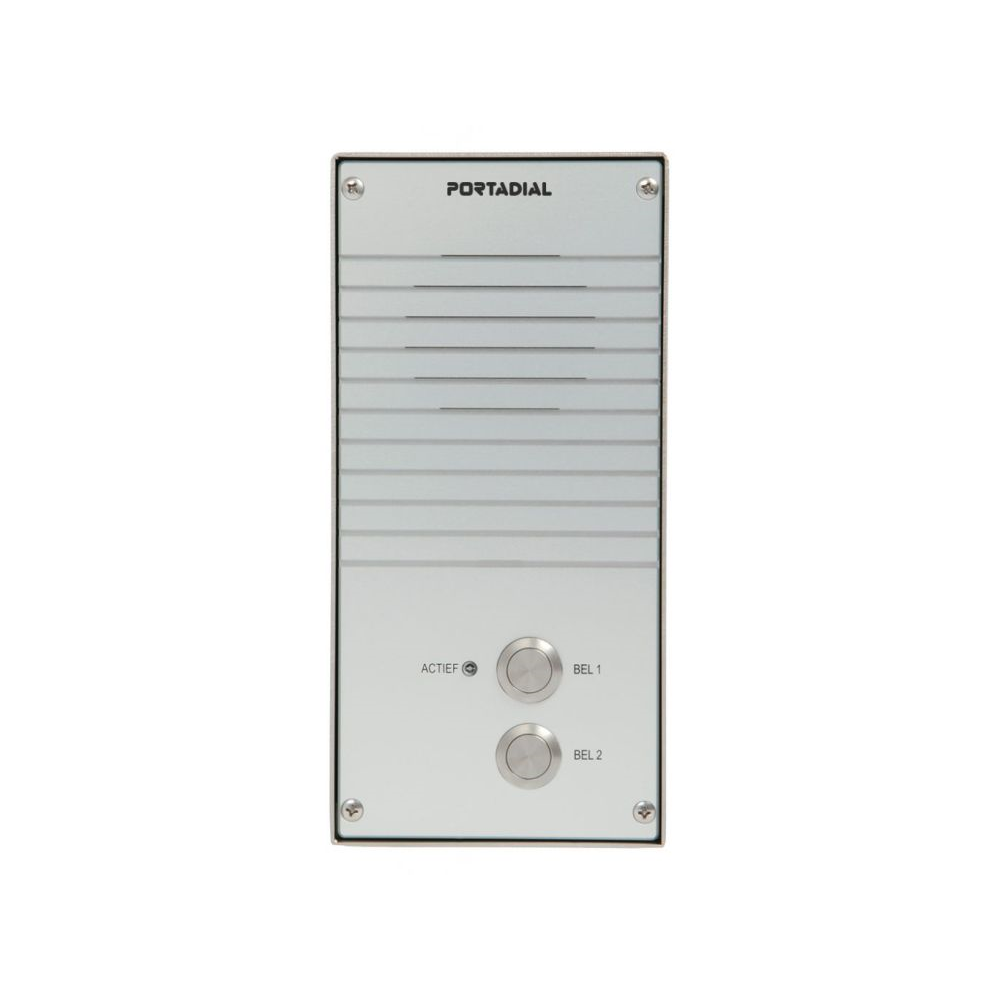 PortaDial Type 1A, with 2 push buttons S01