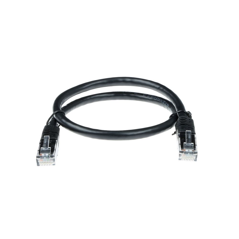 UTP patchcable black 10 m