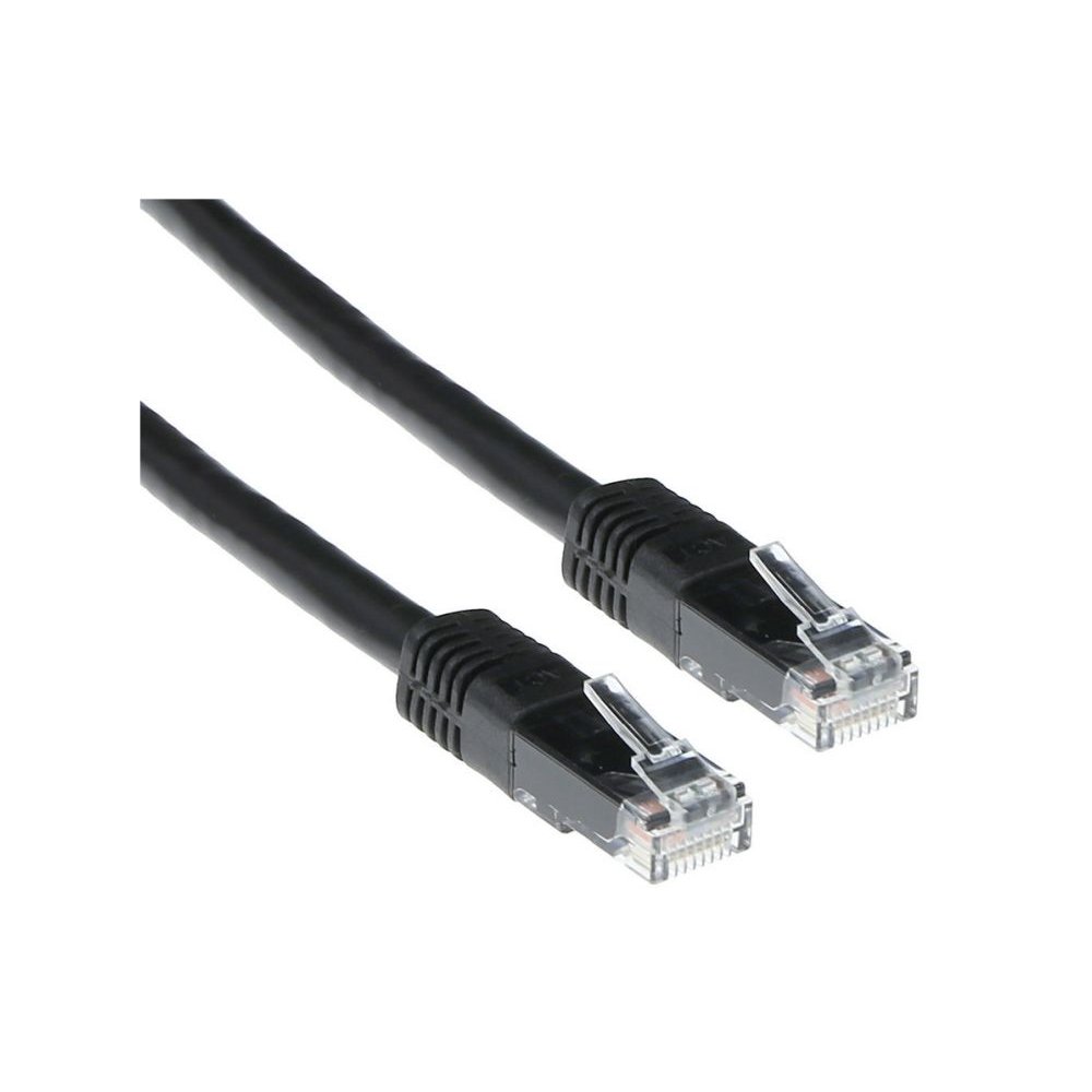 UTP patchcable black 5 m