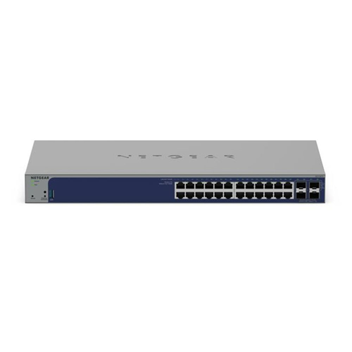 24P GE SMART SWTH W/10G SFP+ (GS728TXV3) 24P GE SMART SWTH W/10G SFP+ (GS728TXV3)