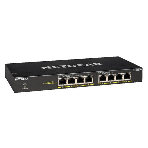 8PT GE UNMANAGED SWCH W/POE/POE+ 8PT GE UNMANAGED SWCH W/POE/POE+