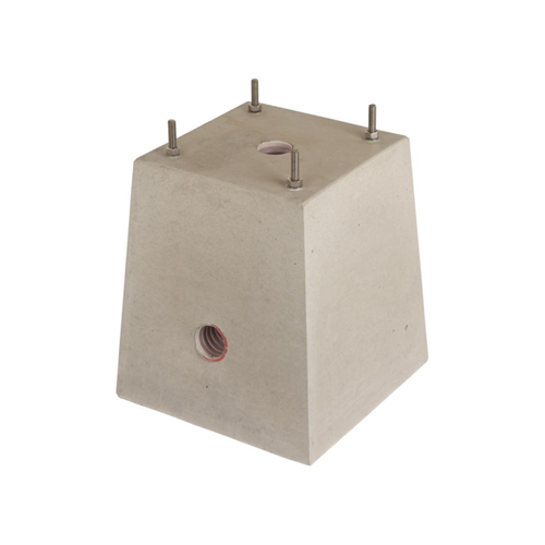 Concrete mountingbase for 2500 mm Kollom