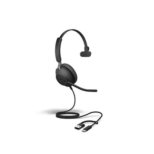 Jabra Evolve2 40 SE, USB C/A, MS Mono