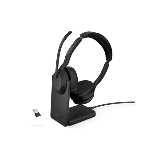Jabra Evolve2 55 Link380a MS Stereo Stand