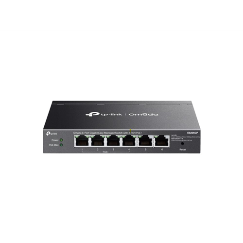Omada 6-Port Gigabit Easy Managed Switch 4-Port PoE+ 6 x 10/100/1000Mbps RJ45