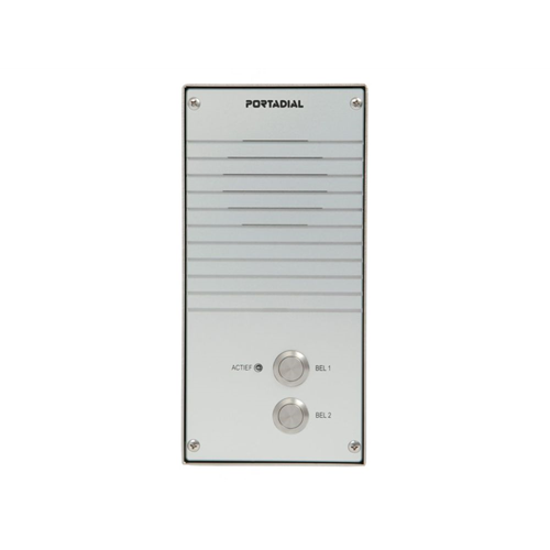 PortaDial Type 1A, with 2 push buttons S01