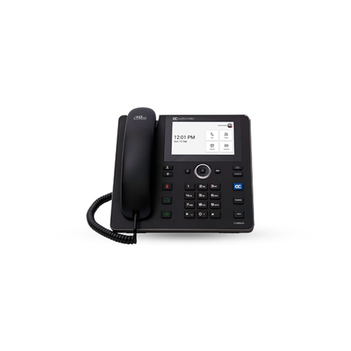 Teams C455HD IP-Phone PoE GbE black. 2 Ethernet