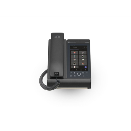 Teams C470HD Total Touch IP-Phone PoE GbE black with Integrated BT and Dual Band WiFI, 2 Ethernet