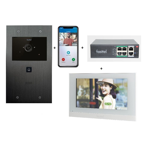 Videokit Doorphone  Entry 4 Apps/ FT600/ FT600W / FT600SW 264X155