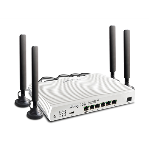 Vigor 2865L 5G modem met Dual SIM card slot