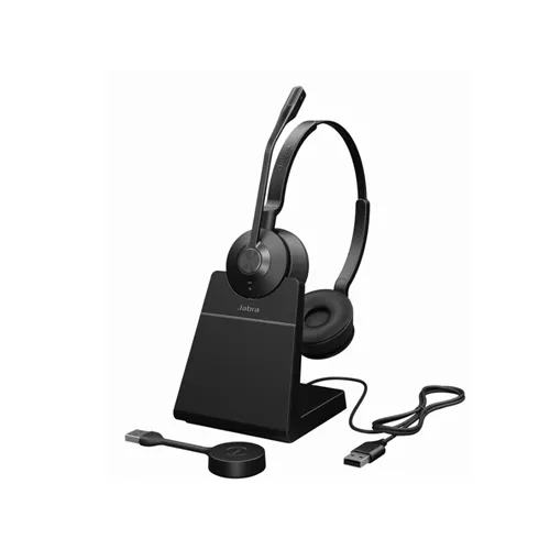 Jabra Engage 55 SE, Stereo, Link400a, UC, Stand, EMEA/APAC, Low Power